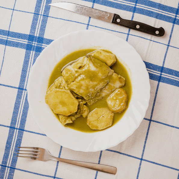 Merluza en Salsa Verde Casera